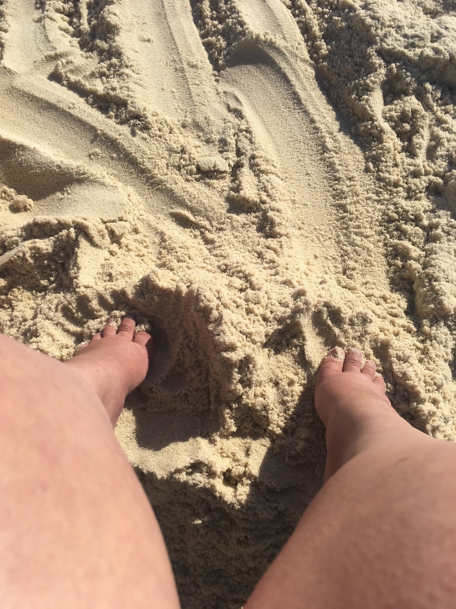 Pies en la arena, Praia Leblon